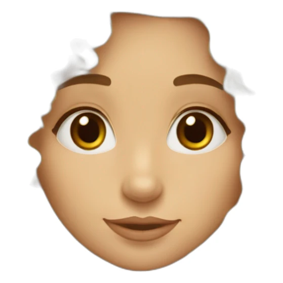 Blonde curly girl with an Australian shephard sticker