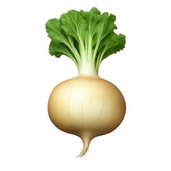 a single piece of turnip sticker