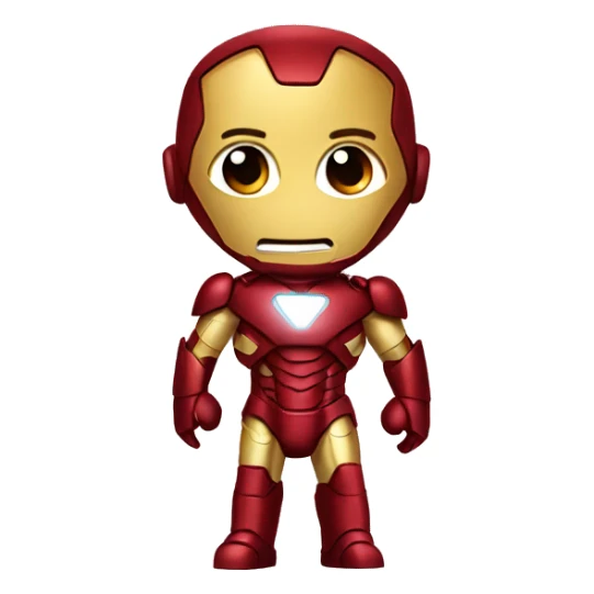 Iron man but he wearing tutu sticker