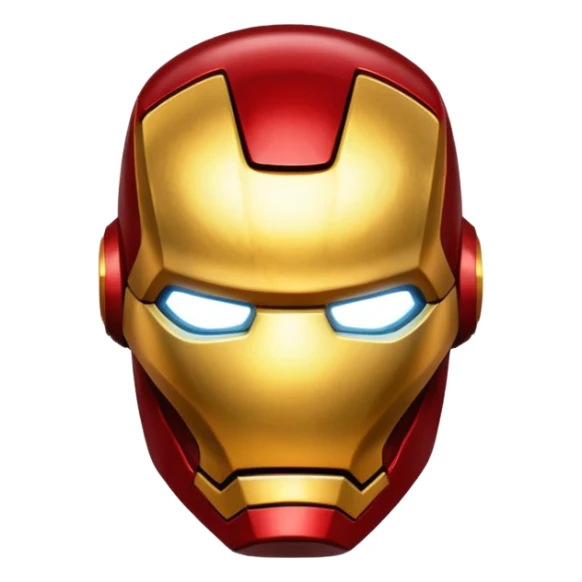 ironman's head,more real,close to what movie looks like sticker