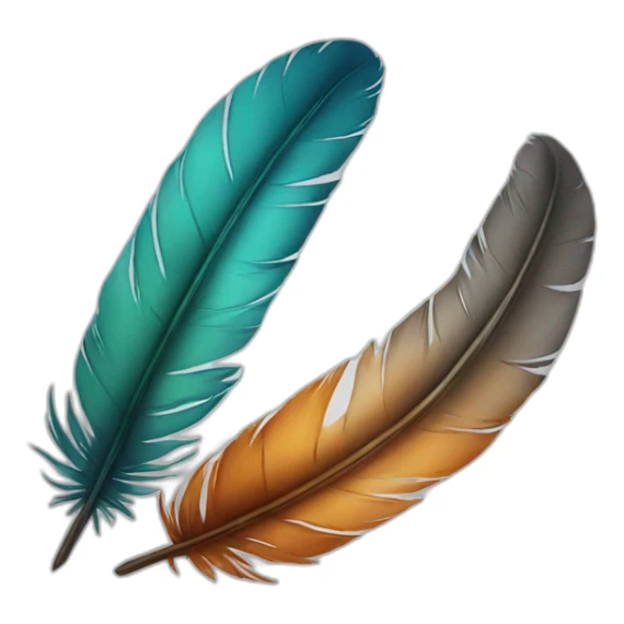 feather sticker