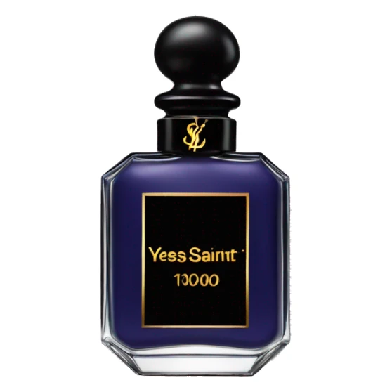 Yves Saint Laurent perfume with a dark academia twist sticker