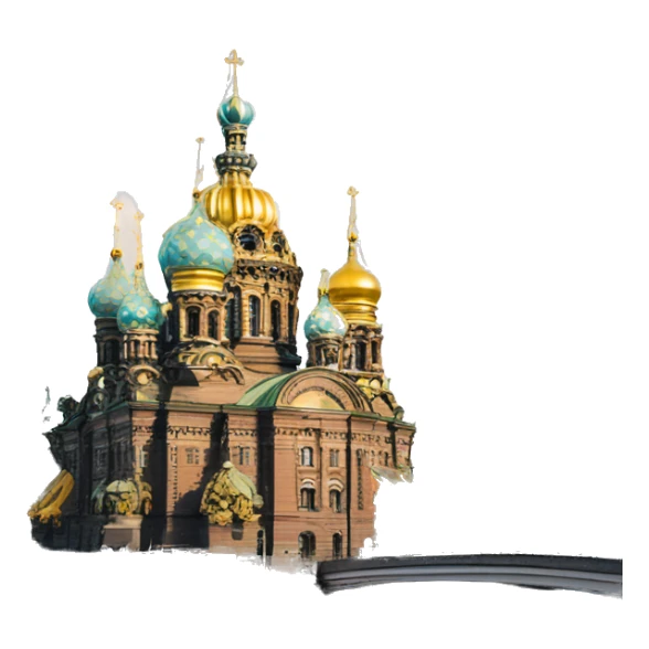 Saint-Petersburg city Russia sticker