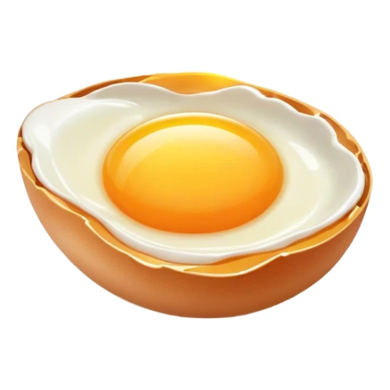 Chicken, egg yolks, and liver glowing with a gentle golden aura that represents their vitamin A content. Soft rays of light emanate from these foods, showing their nutritional benefits without any creepy elements. sticker