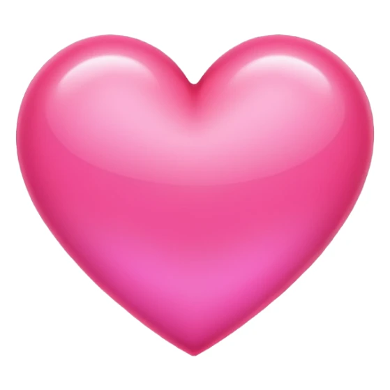 A glowing pink heart. Make it glow like crazy. Very bright and intense. More glow sticker