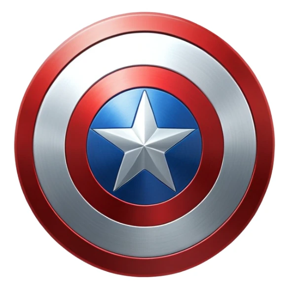 I want emoji of captain America's shield  sticker