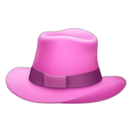 Pink Jewish hat sticker