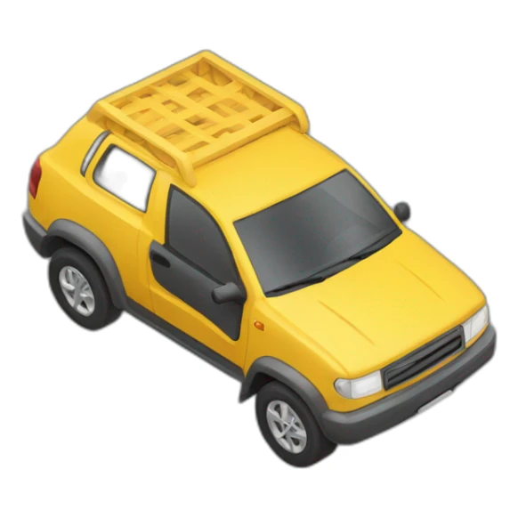 Voiture sur dépanneuse sticker