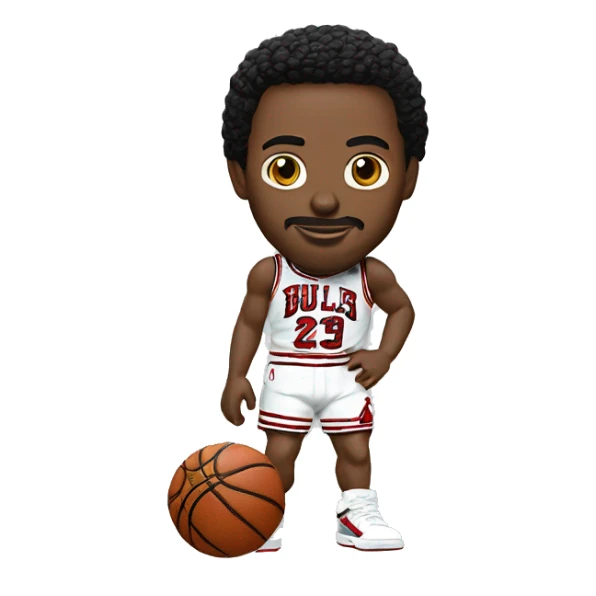 Michel Jordan qui porte des Jordan 4 sticker