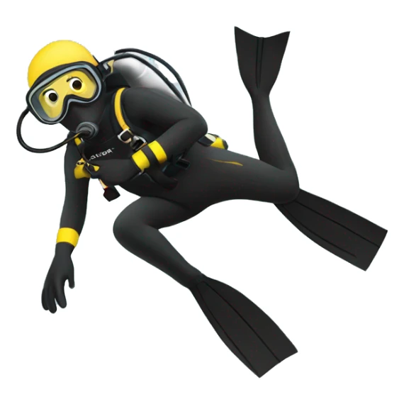 scuba diving sticker