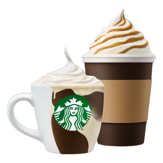 Starbucks coffee sticker