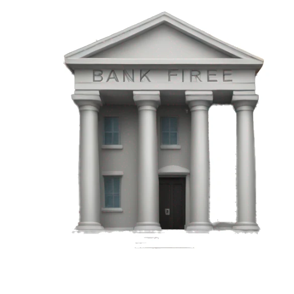 bank fire sticker