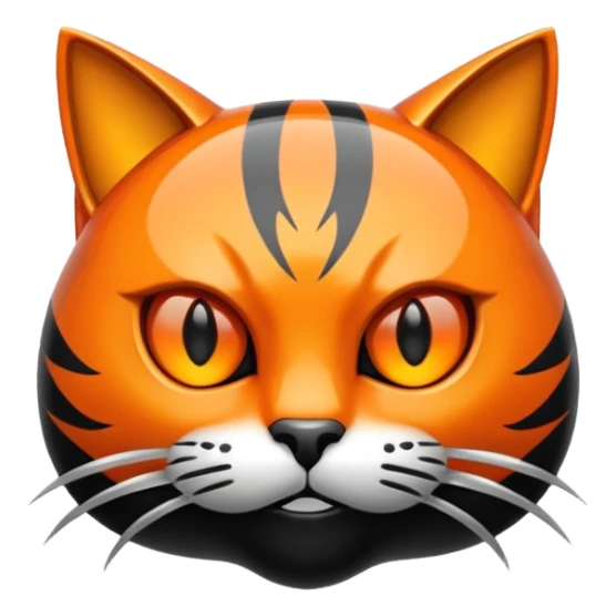 Hell cat car symbol sticker