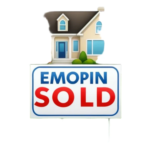 For sale lawn sign with sold sticker