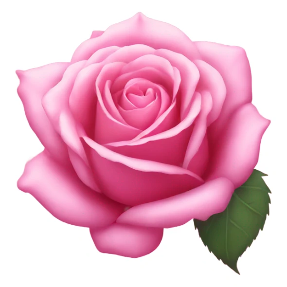 Pink rose  sticker
