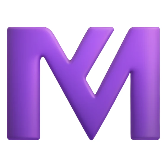 Make the letters 'TY' appear as 3D lettering with a modern, minimal iOS icon look. The letters should have rounded corners and a flat color background. Add subtle depth and shadow to the letters for a refined 3D effect, keeping the style clean and minimalistic. sticker