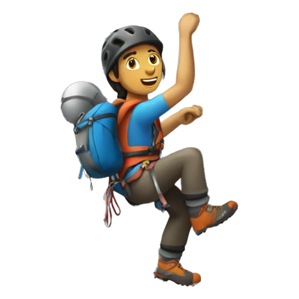 Climber sticker