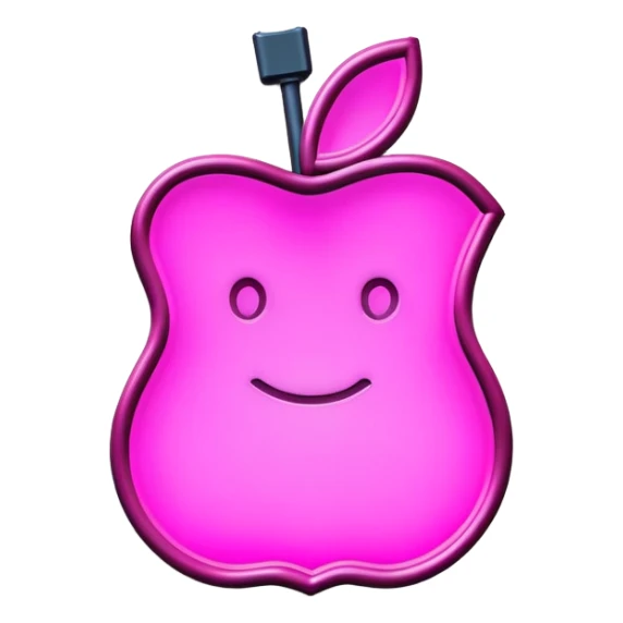 Nashville neon sign in pink  sticker