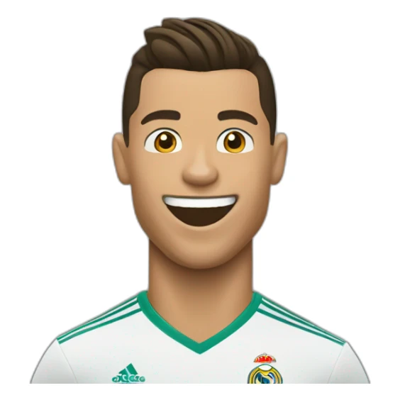 Christiano Ronaldo siuuu celebration sticker