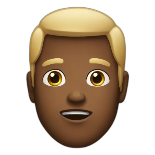 Emoji face solo said Bah tant pis sticker