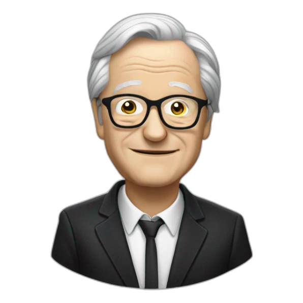 jean marie lepen en noir sticker