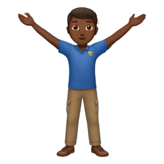 Anthony B with arms wide open 🙌🏾🔥 standing in front of world map 🌍🎶 with every flag 🇯🇲🇺🇸🇬🇧🇫🇷🇮🇳🇧🇷🇳🇬 saying ONE LOVE 💛💚❤️ to di world 🌐🦁👑 sticker