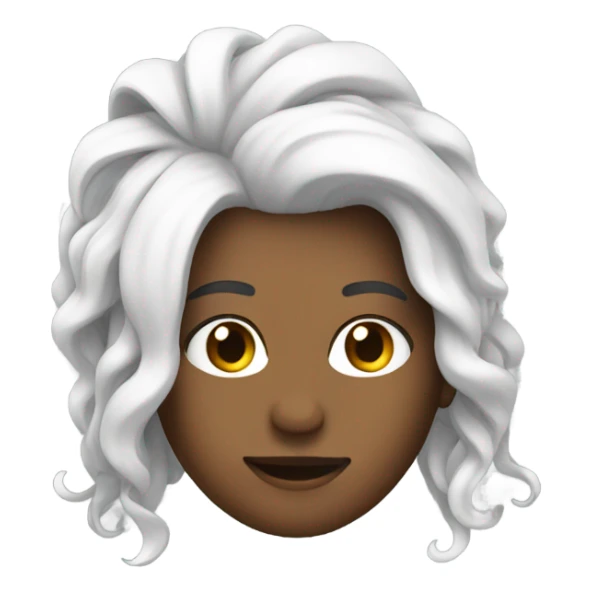 hair stylist white  sticker