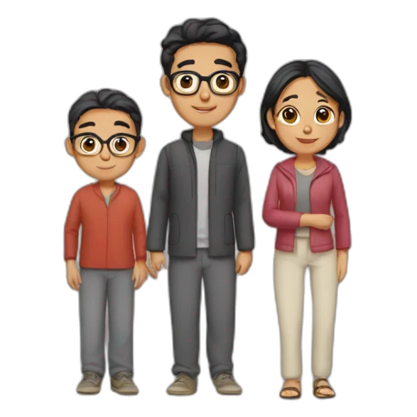Afgan Family sticker