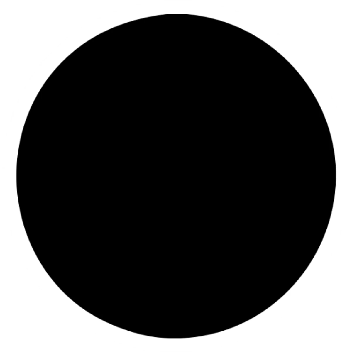 simple pink circle icon, clean and minimal, no text sticker