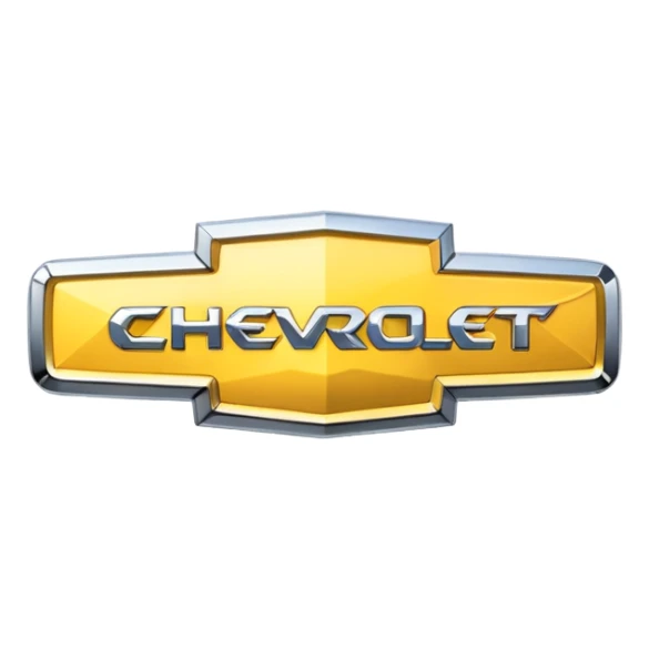 Chevrolet logo badge accurate straight sticker