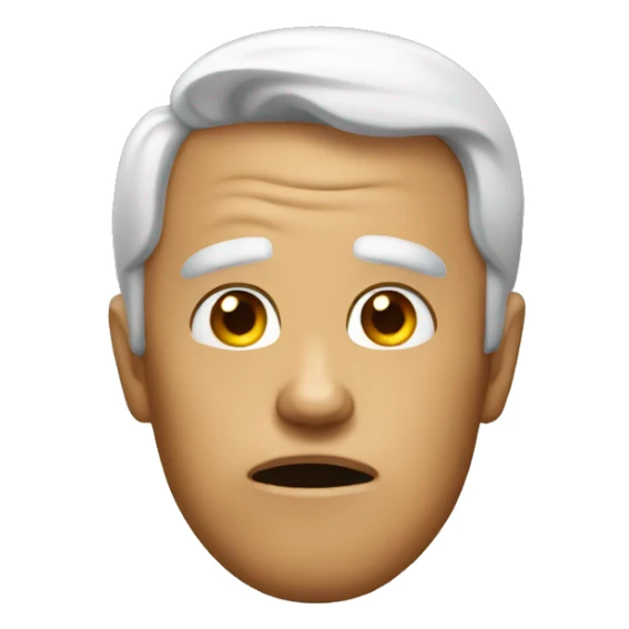 Emoji that looks bad by judging sticker