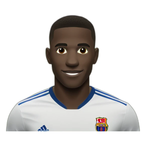 Vinicius junior qui marque contre le fc barcelonne sticker