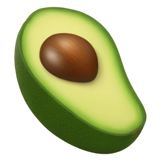 Slices of avocado sticker