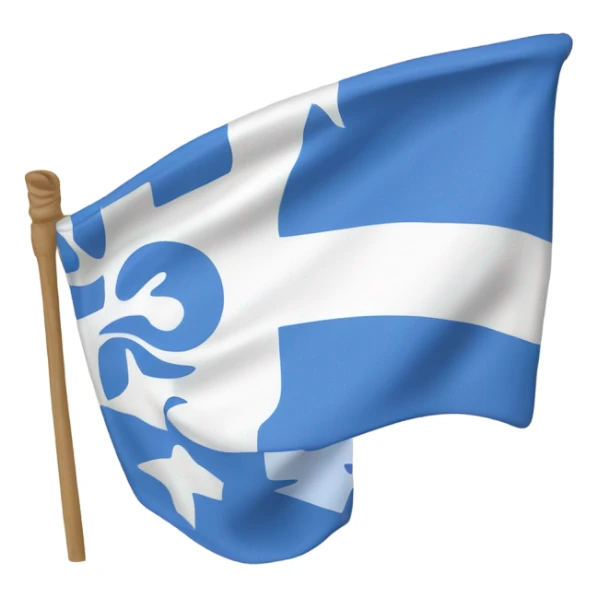 Génère un Drapeau pour la région Provence avec de la lavande sticker