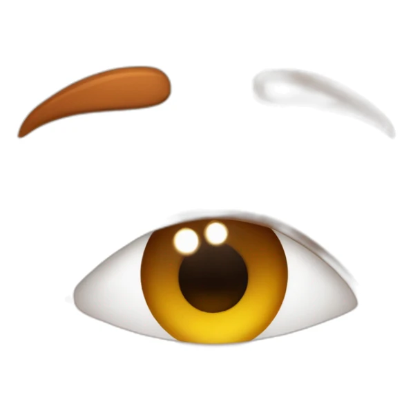 fille rousse au yeux marron sticker