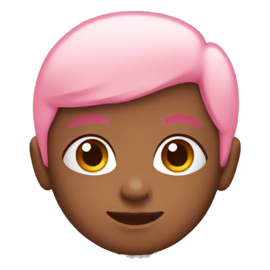 baby pink heart emoji sticker