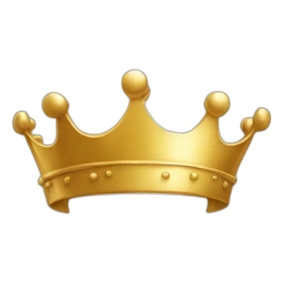 gold Crown sticker