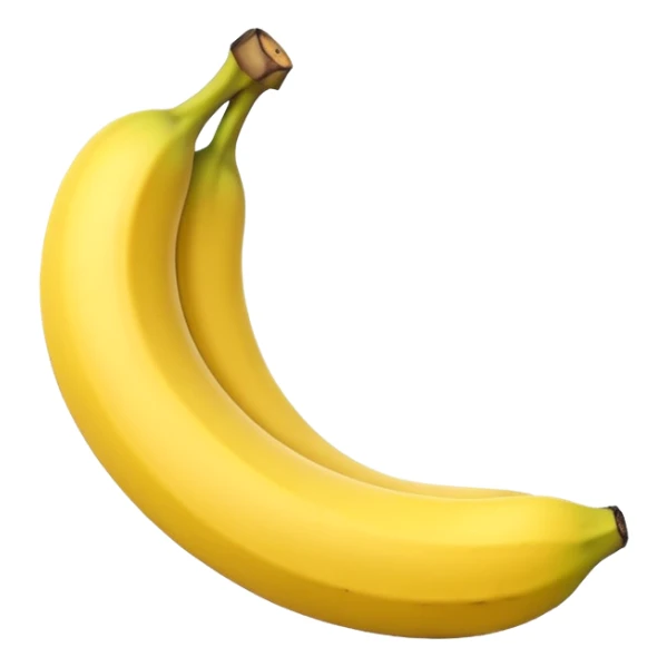 banana, simple sticker
