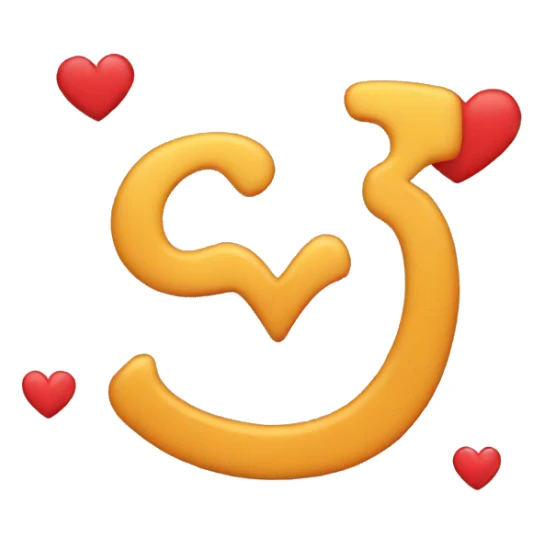 R LETTER WITH HEART EMOJIS sticker