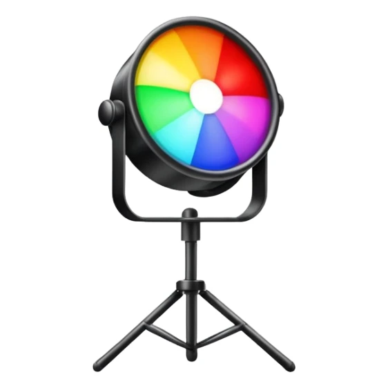 stage  lights sticker