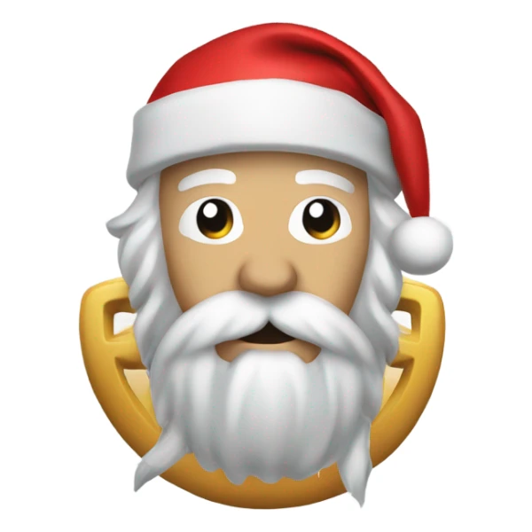 create a emoji on Christmas based with Stronghold(SHX) token logo sticker