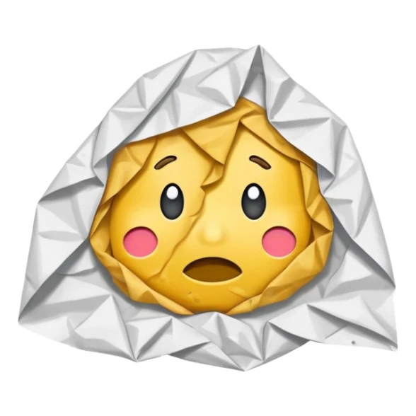 Üzgün bakan bir Sınav kağıdı sticker