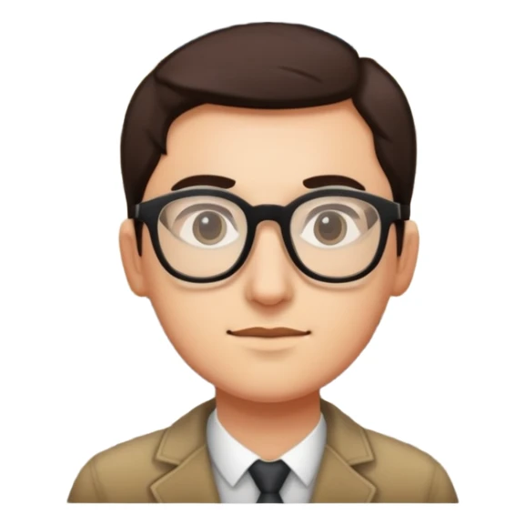 a person visiting a museum with a museum building in the background sticker