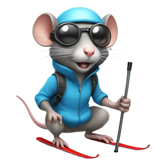 skibidi toilet rat sticker