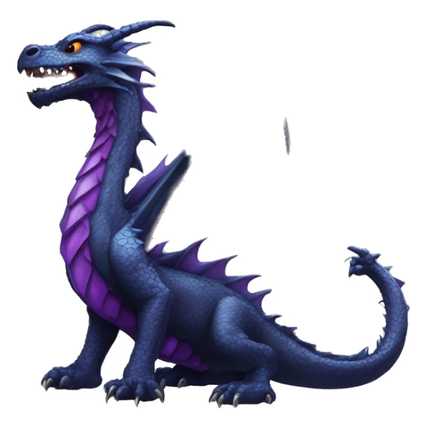 Psychic dragon with obsidian obelisk sticker