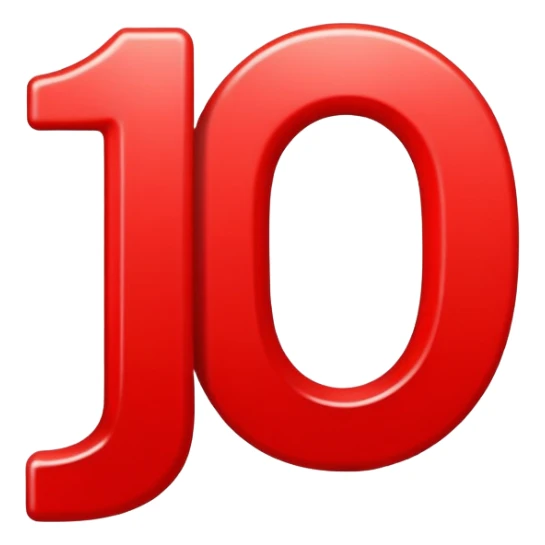 Bold red number 1000 with energetic double underlines like the 100 emoji, vibrant and dynamic design conveying extreme approval and excitement sticker