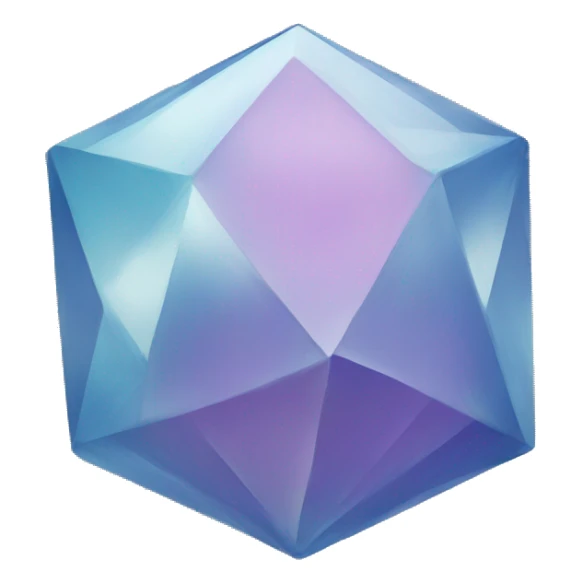 geometrical gem sticker
