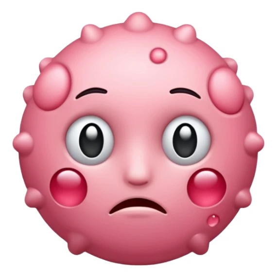 Virus rosita eliminado y triste sticker