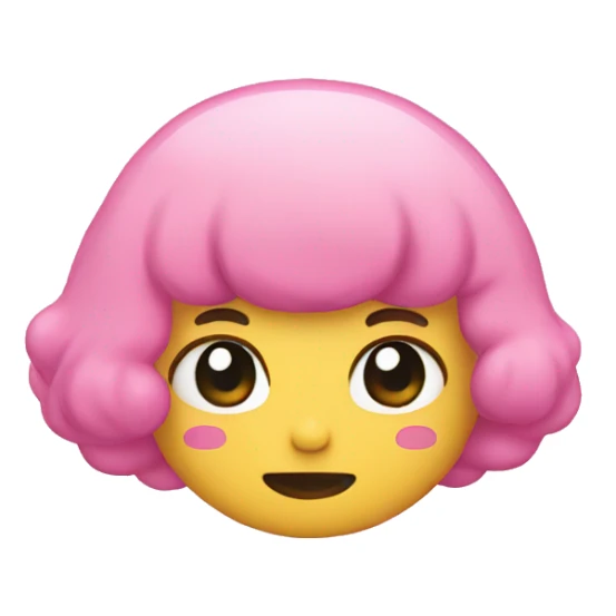 pink aesthetic sanrio emoji sticker