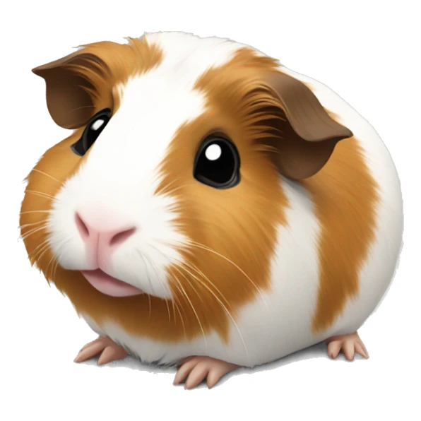 Guinea pig in hospital sticker